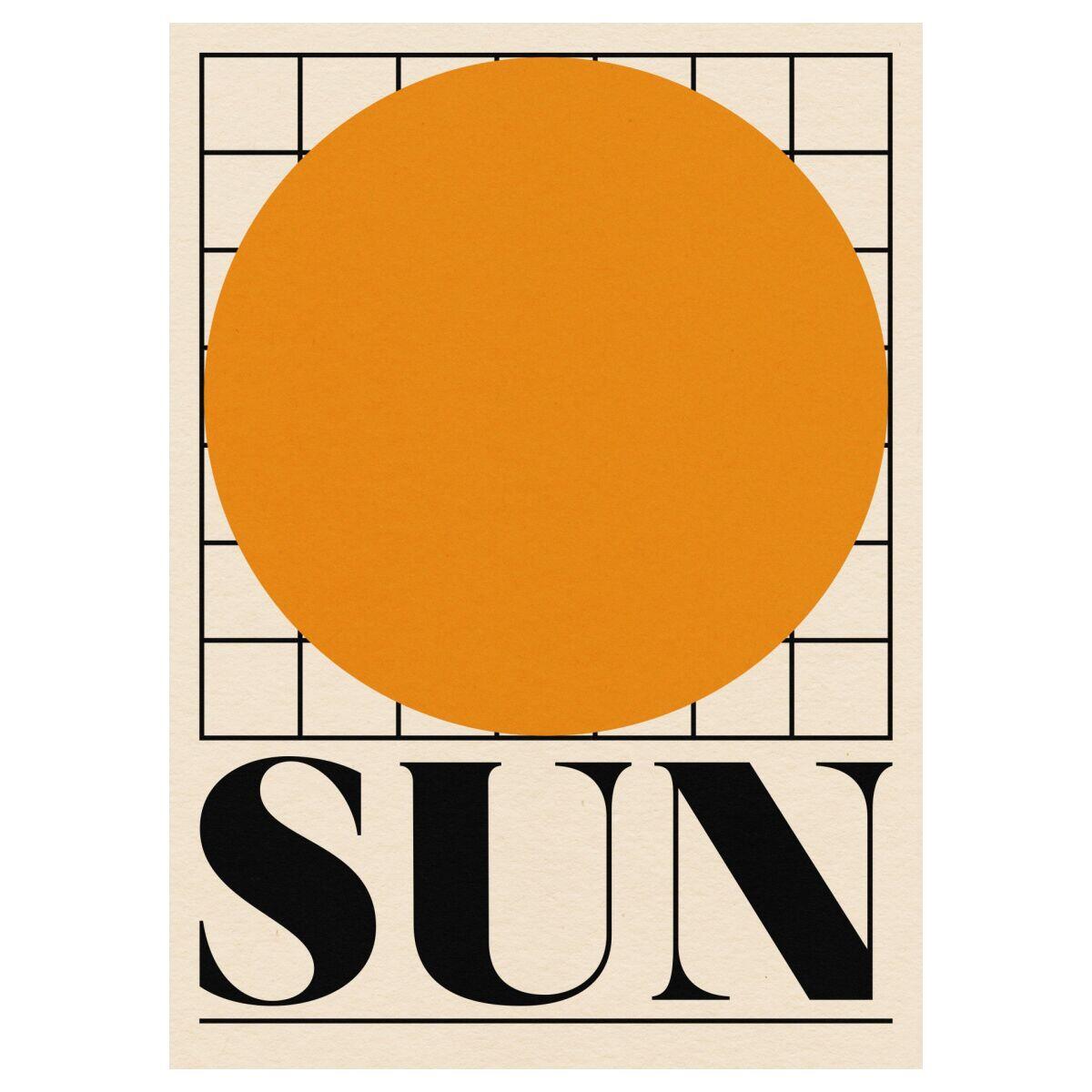 Sun plakat - A4